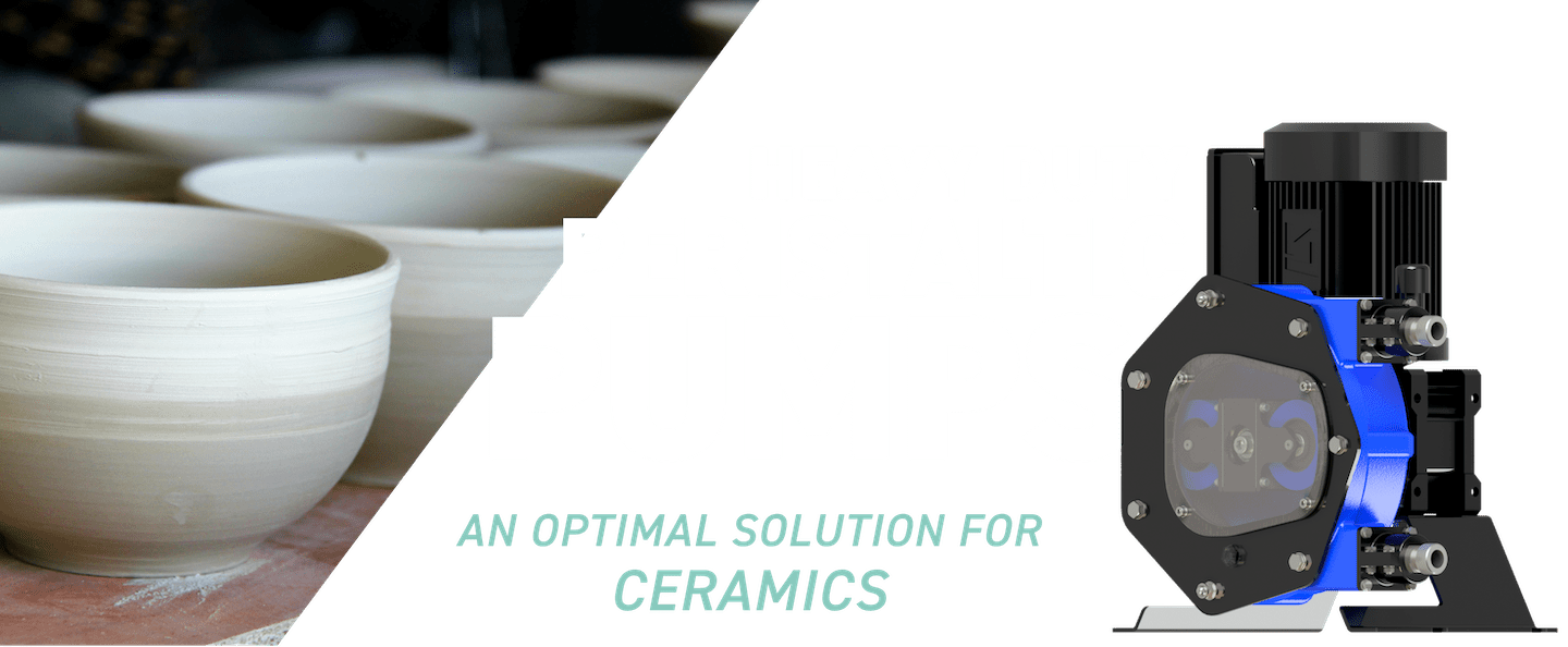 Heavy-duty peristaltic pumps - an optimal solution for ceramics